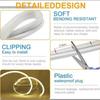 Flexible LED Neon Light Strip Touch/Hand Sensor/Push Switch Waterproof Neon Rope Tube Lamp Tape for Bedroom Wall Backlight Decor