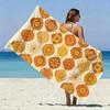Bohemian Sun Floral Beach Towel Patterned Sunscreen And Windproof Suitable For Swimming Pool Camping Travel