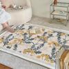 Korean Flower Imitation Cashmere Carpet Living Room Decoration Sofa Coffee Table Mat Cloakroom Girl Bedroom Bed Blanket