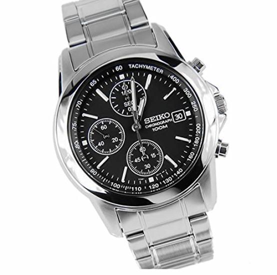 SEIKO Watch Chronograph Analog Stainless Steel SND309P1 Men s