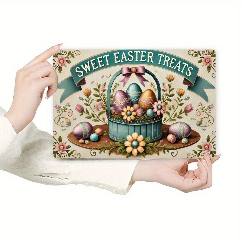 Metal Painting Russian Easter Theme Religious Home Wall Art Decor Religious Easter Gift