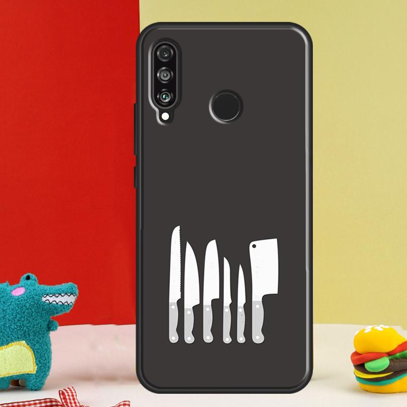 Cozinhar Cozinheiro Chefe Para Huawei Nova 9 10 SE 12i 12s 11i 5T Y91 Y90 Y60 Y70 Y72 Y61 P60 Pro P20 P30 P40 Lite Capa