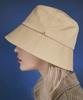 Bajal Rose Gold Rivet Bucket Hat Beige