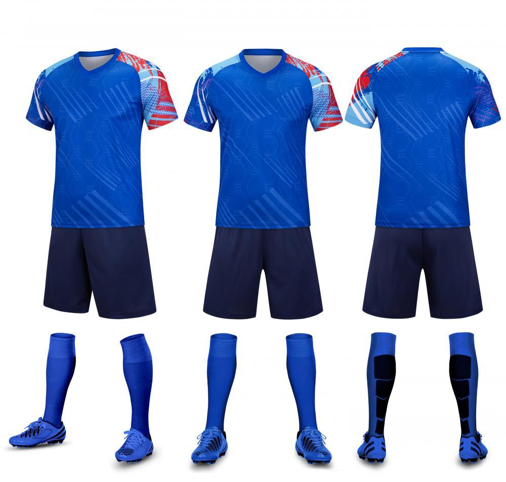 Men'S And Women'S Suit Trendy Training Team Uniforms Kids Adult Team Competition Summer Sports Short Sleeve Soccer Jersey 605