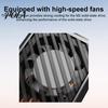 SSD Cooler Heat Sink with Fan Easy to Use Universal Compatibility M.2 Drive 5V 3 Pin ARGB Hard Disk Radiator Optimal Performance