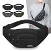 Unisex Mobile Waist Bag Large Capacity Water Resistant Multifunctional Durable Construction Site Work Belt Bag