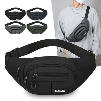 Borsello da Vita Mobile Unisex Grande Capacità Resistente all'Acqua Multifunzionale Robusto Borsa da Lavoro per Cantiere