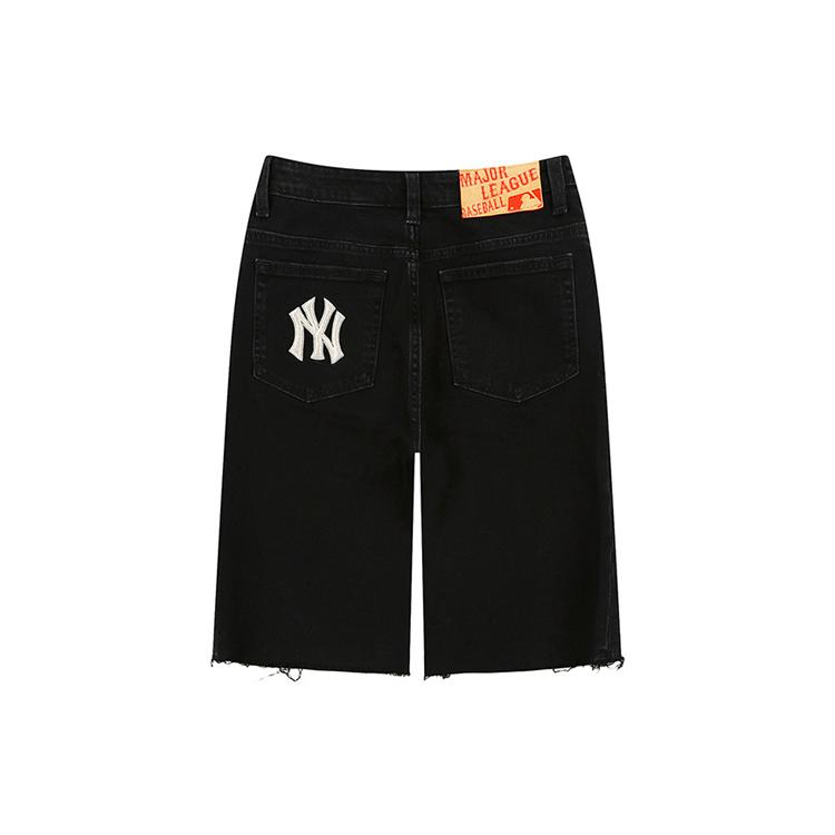 MLB Denim Shorts Unisex Black Moderate 31DPW3131-50L S