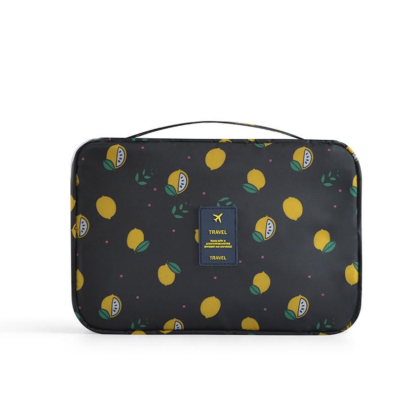 Makeup Organizer Hanging Bag With Waterproof Material For Travel And Bathroom Use