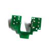 Mouse Replacement Accessories Upper Motherboard Button for Key Board with D2FC-F-K (50m) Micro Switch for G Pro