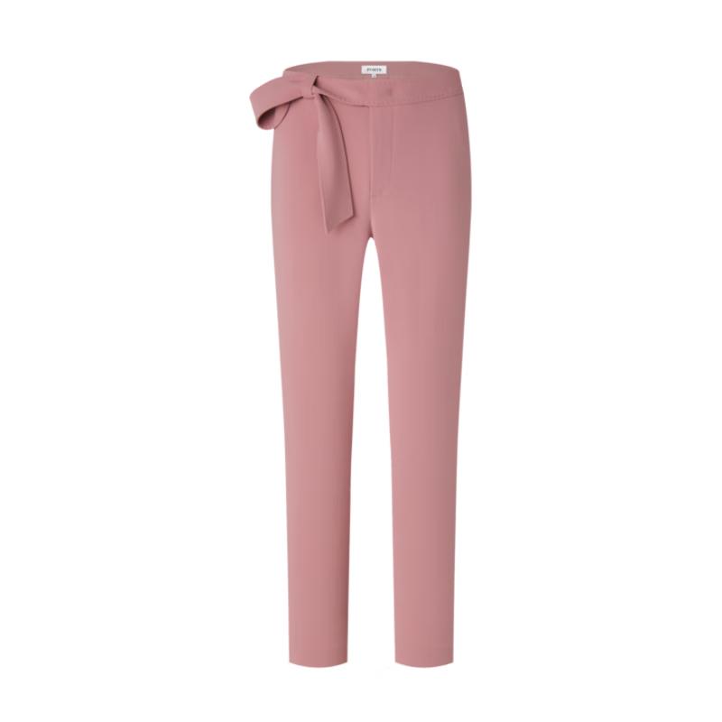 PORTS Women's Ash Rose Pink Slim-Fit Ankle Pants