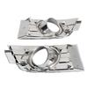 1 Pair Fog Light Bezel Car Front Bumper Fog Light Cover Set For FORD For EDGE 2007 2008 2009 2010 Models Car Light Covers