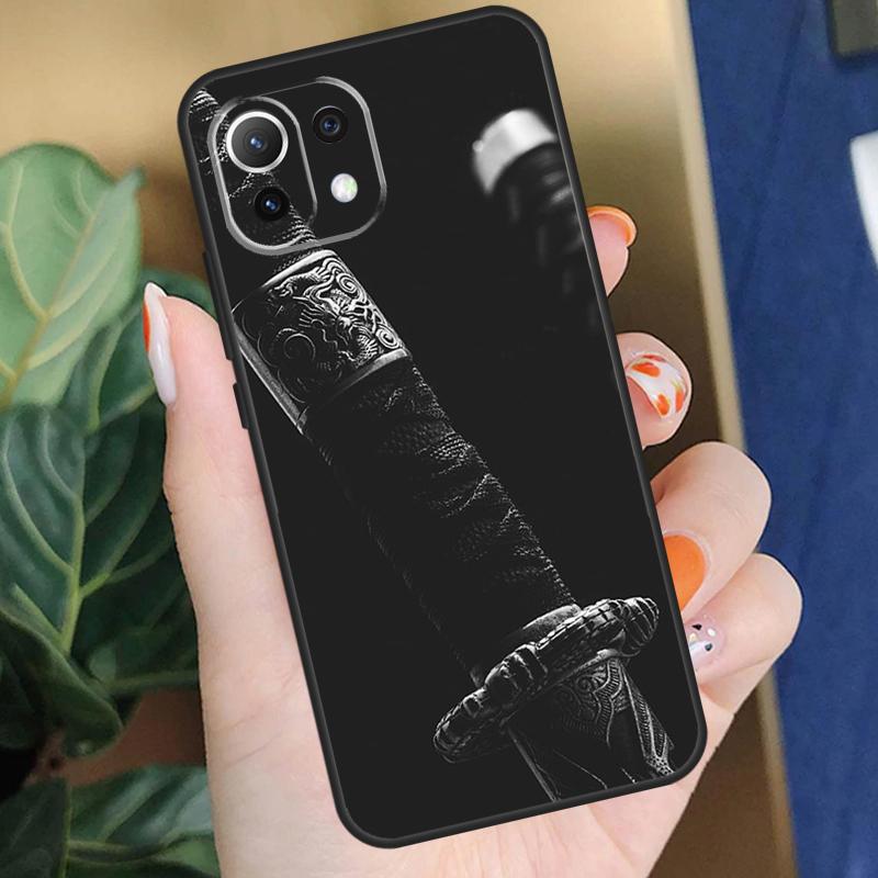 

Японский чехол-катана для Xiaomi 15 14 Ultra 13T 14T 15T Pro 17 Pro Max POCO F8 F7 F5 F6 X5 X6 X7 Pro Coque POCO X7 Pro
