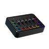 Carte son live F9 Console de mixage auditive avec appairage automatique sans fil Améliore l'expérience de chant et d'enregistrement