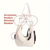 Trendige Nylon-Crossbody-Tasche, Schultertasche mit großem Fassungsvermögen, Lässige Oxford-Stoff-Knödeltasche für Outdoor-Sport, Radfahren, Wandern