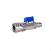 High Pressure Ball Connector Stainless Metal Hose with Quick Connect Inline for Car