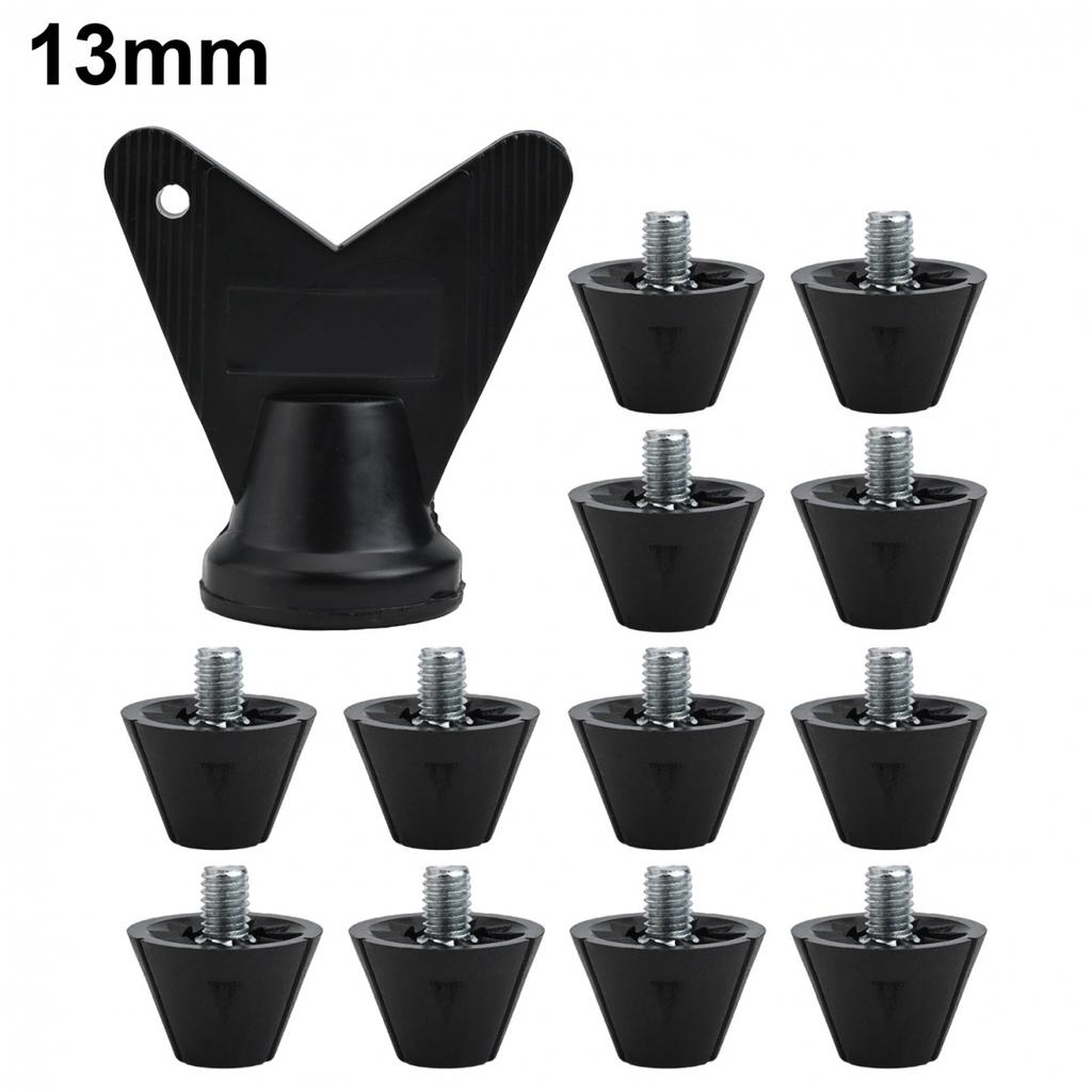 Sustainable Material Football Boot Studs Pack Of 12 Ideal For Active Users