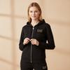 Emporio Armani Logo Pattern Lightweight Hooded Zip-Up Sweatshirt Set Women sweatshirt set 8NTV51-TJ9RZ-1200