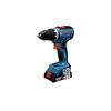 Perceuse-visseuse BOSCH PROFESSIONAL - GSR 18V-65 + Coffret + 2 batteries ProCORE18V 2x4,0Ah L