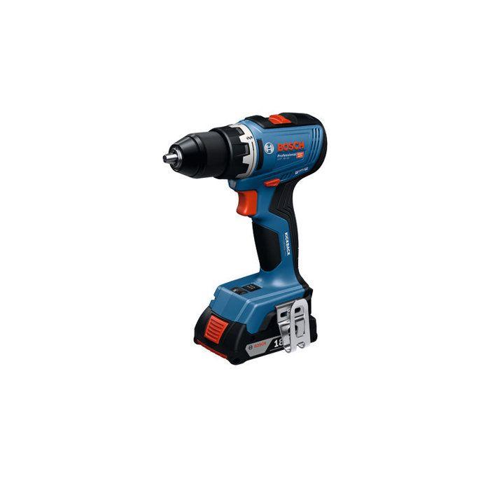 Perceuse-visseuse BOSCH PROFESSIONAL - GSR 18V-65 + Coffret + 2 batteries ProCORE18V 2x4,0Ah L