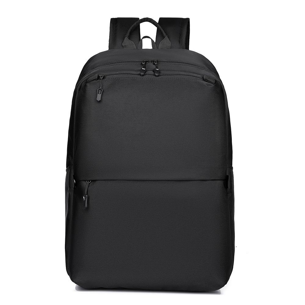 

Весенний новый рюкзак большой вместимости для ежедневных поездок на работу, мужской, повседневный, модный, деловой, водонепроницаемый рюкзак для компьютера чёрный