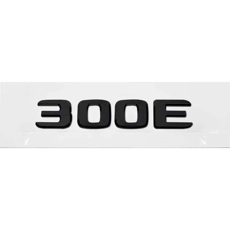 3D ABS Zadní kufr auta Písmenný znak Číslo karoserie Znak Samolepka pro Mercedes Benz 230E 300E 300SEL 300SE 500SEL 560SEL 600SEL