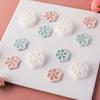 Embossed Mold Snowflake Polymer Clay Cutter Mold Handmade Cutting Die  Jewelry Making