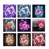 Rose Rhinestone Picture of Crystal Embroidery x30cm