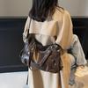 Glossy PU Leather Tote Bag With Dual Handles And Adjustable Shoulder Strap