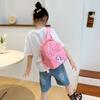 Kindergarten Small Class Baby Schoolbag Cartoon Cute Pony Print Boys And Girls Backpack Children'S Backpack Tide
