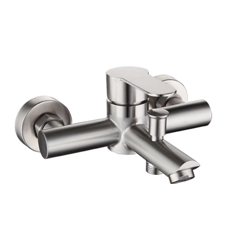 OEING Wall-Mounted Stainless Steel Bathtub Shower Faucet