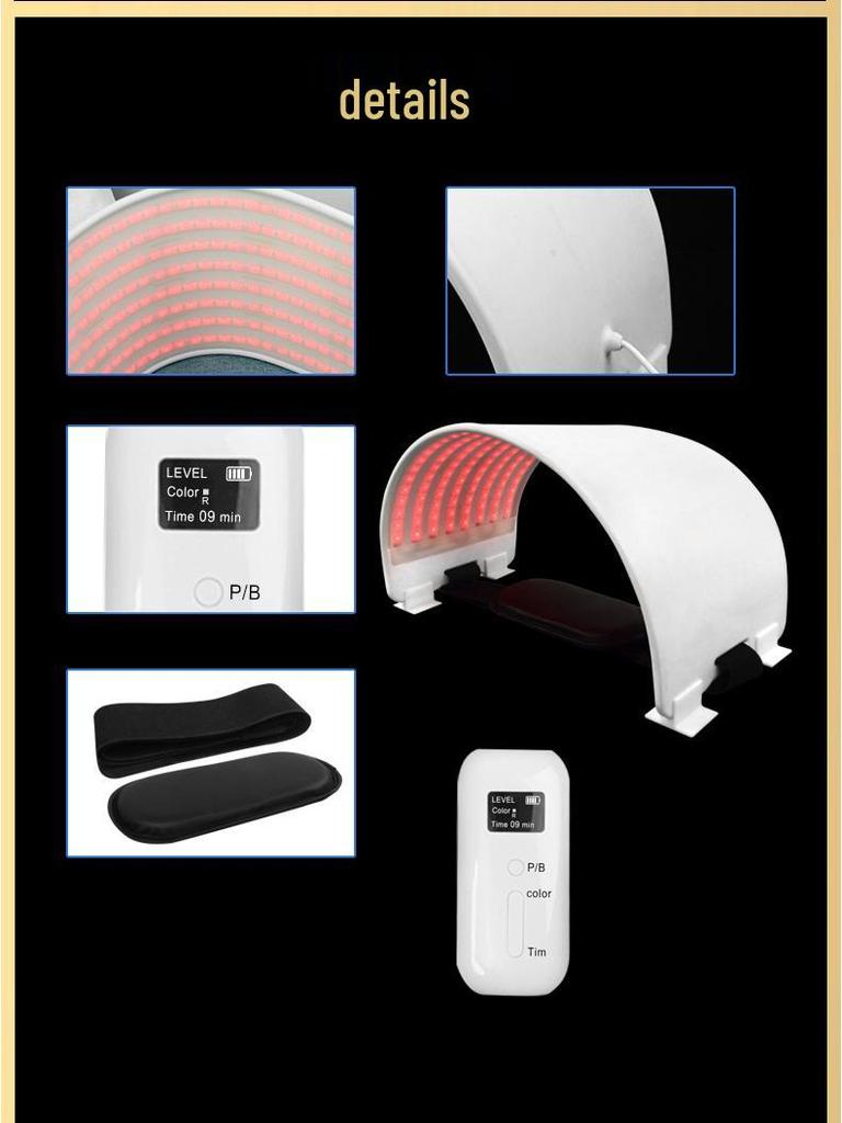 7-Color LED Silicone Rejuvenation Mask - Photon Beauty Device for Lifting and Skin Treatment