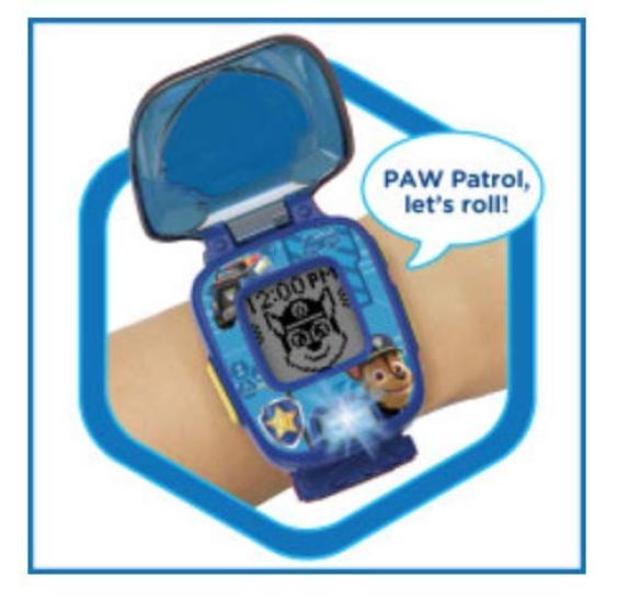 PAW Patrol Toy Watch Multi-Function Chase Blue Learning Watch PAW Patrol [Item]