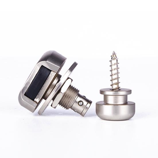 2Pcs/Set Guitar Strap Lock Quick Release Easily Install Compact Metal Guitar Strap Lock