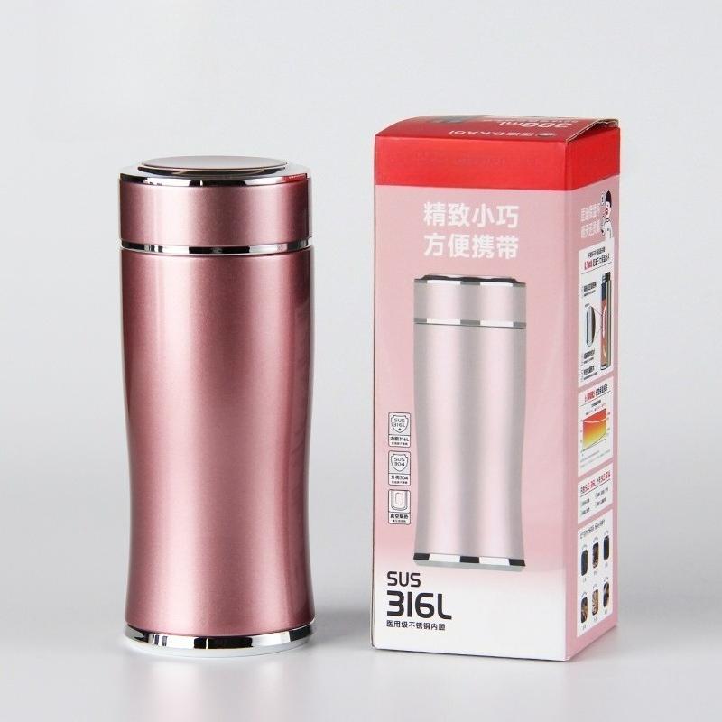 316 stainless steel insulated cup - portable water bottle - outdoor use - household use handy cup for carrying around