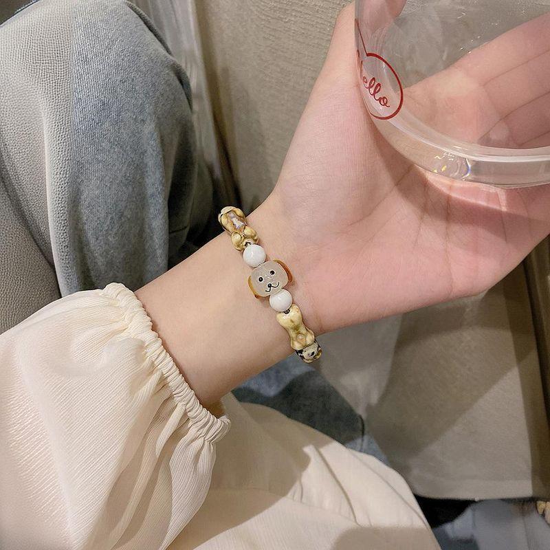 New Cute Puppy Bracelet New Chinese Style Woven Adjustable Carrying Strap Design Sense Girlfriends Couple Hand Jewelry Bracelet