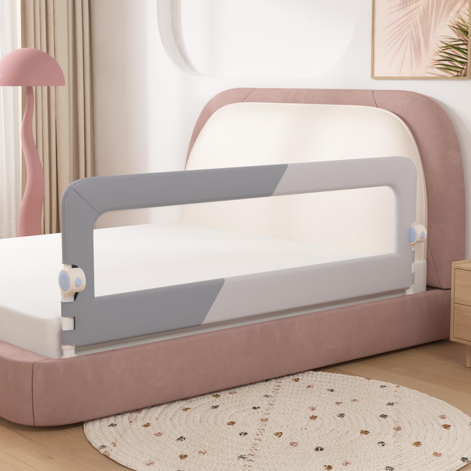 Baby Bed Rail: No-Install Safety Guard
