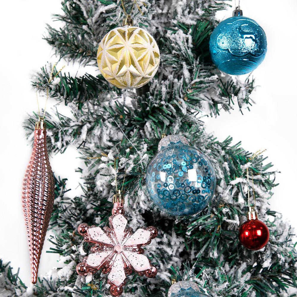 Pvc Versatile Christmas Hanging Ornaments Gift Set For Stylish Holiday Arrangements Home