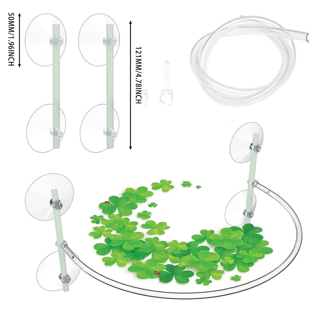 Aquarium Floating Plant Fence Rings Fish Feeding Rings Tank Floating Grass Blocking Rings Enclosure Interceptor Fish Tank Pond