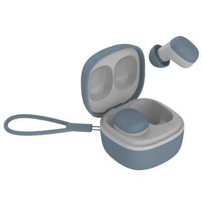 Velikost Kashimura Mini a roztomilá Zcela bezdrátová stereo sluchátka AAC mini BLUE (matná modrá) NBL-122, který vám umožní snadno si vychutnat dobrý zvuk