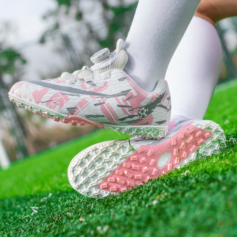 Children's long nails professional football shoes women's girls' primary school students' competition training girls' grass broken nails sneakers