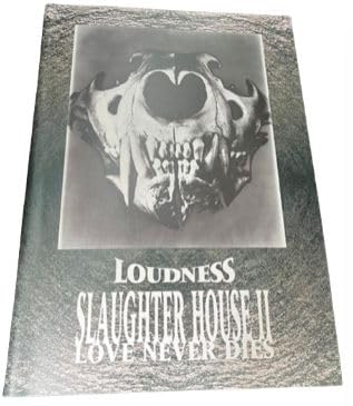 

LOUDNESS 1992 LOVE NEVER DIES Goods Pamphlet (When TAIJI was in X JAPAN)