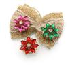 30MM2Pcs/Lot New Hot Selling Clothing Button Horse Eye Glass Diamond Button Cuff Coat Suit Shirt Fashion Versatile Button
