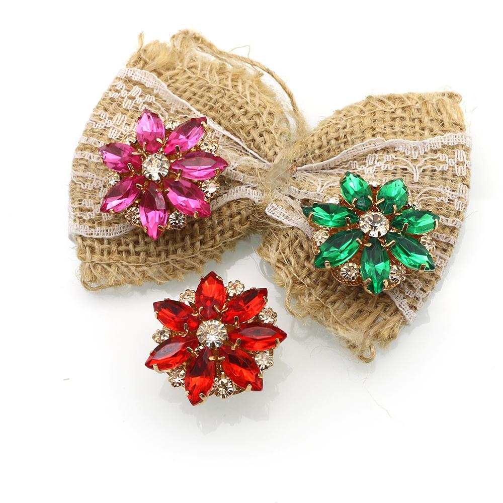 30MM2Pcs/Lot New Hot Selling Clothing Button Horse Eye Glass Diamond Button Cuff Coat Suit Shirt Fashion Versatile Button