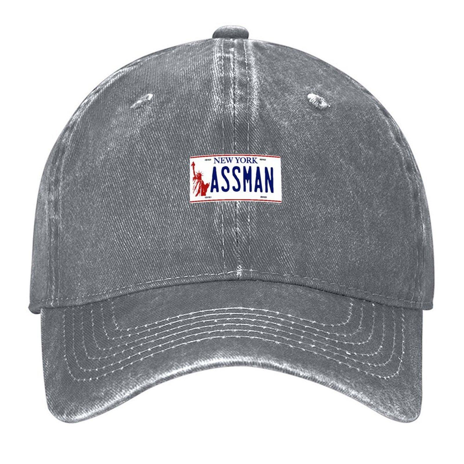 ASSMAN Baseball Cap Rave Beach Outing black Luxury man cap Female Mens