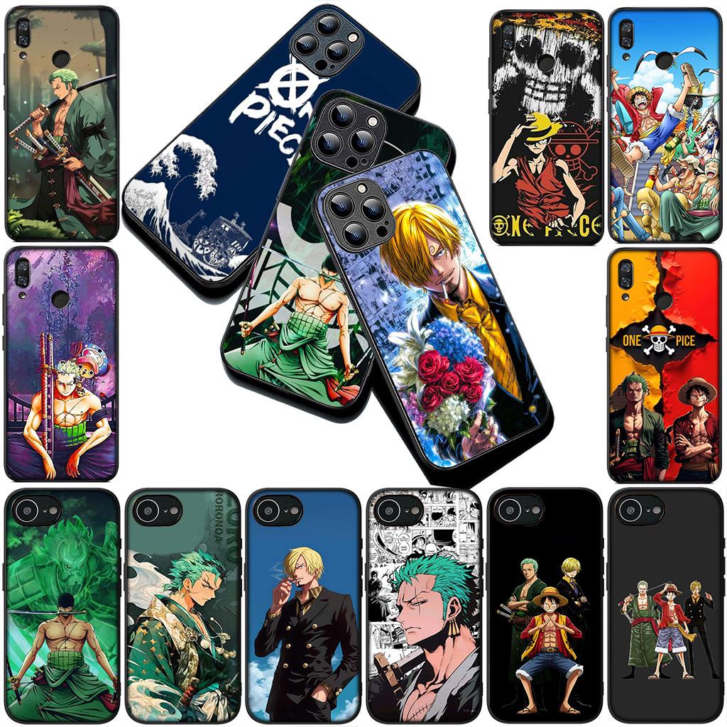 Phone Cover for Motorola Moto G86 G57 E14 E15 G14 G34 G35 G84 G24 A54 G15 Power E22 Case Sanji Roronoa Zoro One Pieces Luffy