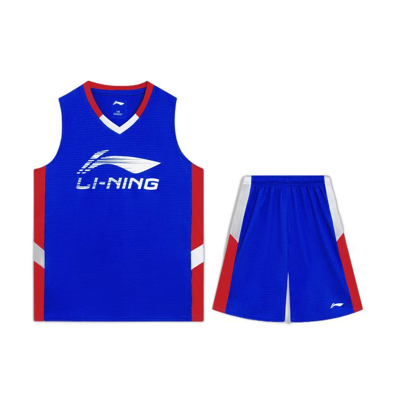 Li-Ning Men s Quick-Dry Basketball Sportswear Set YATV093 M