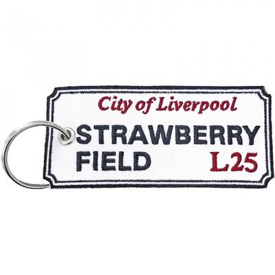 Strawberry Field, Liverpool Road Sign Keyring