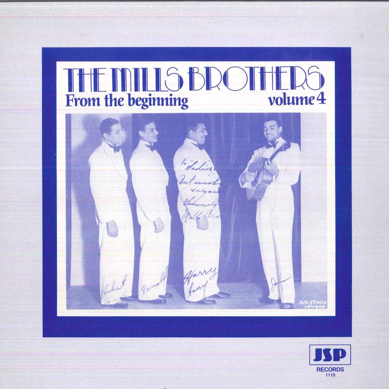 

LP Record MILLS BROTHERS From The Beginning Volume 4 JSP1115 JSP 198 UK Jazz Used