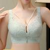 Women's Seamless Bra with Full Cup and Thin Design Gathered Bra for Women Anti Sagging and Double Breasted Plus Size Bra